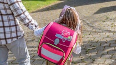child safety school backpack stranger danger