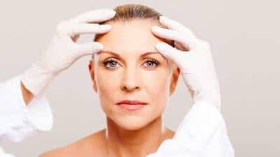 cosmetic surgery face forehead