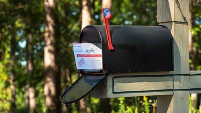 vote by mail absentee ballot election mail mailbox