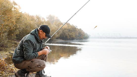 fishing fisherman outdoors rod Virginia rivers