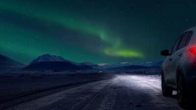 Iceland travel aurora