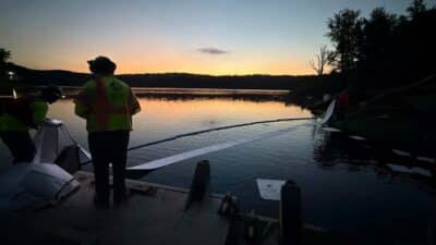 ragged mountain reservoir spill