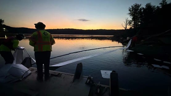ragged mountain reservoir spill