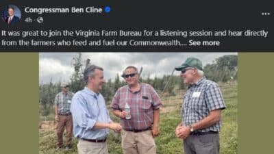 ben cline photo op