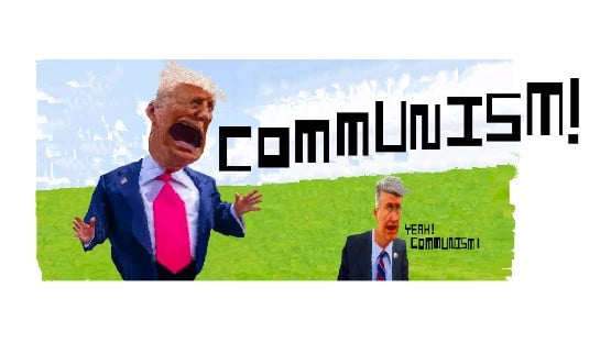 donald trump ben cline communism