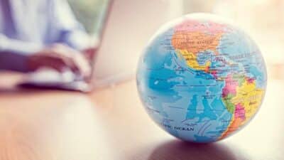 local business globe global reach