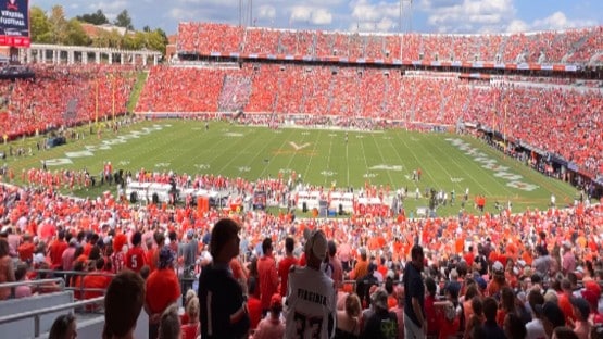 scott stadium uva football