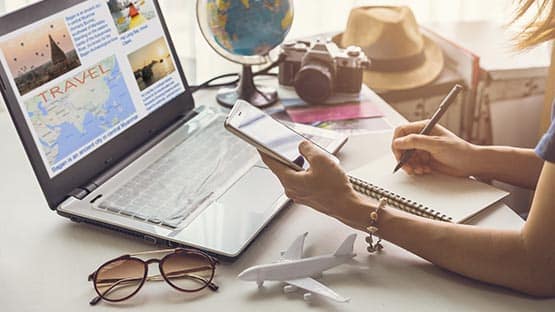 travel planning vacation itinerary holiday