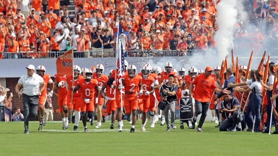 uva football entrance
