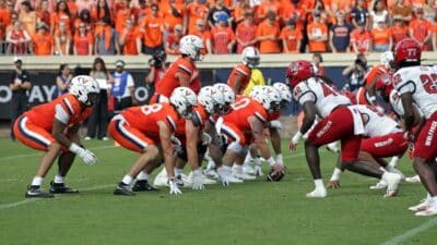 uva football offensive line