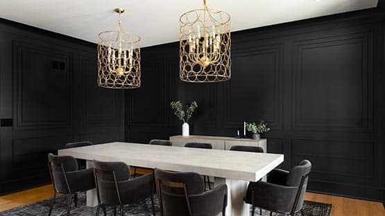 lighting modern chandelier dining room home table kitchen
