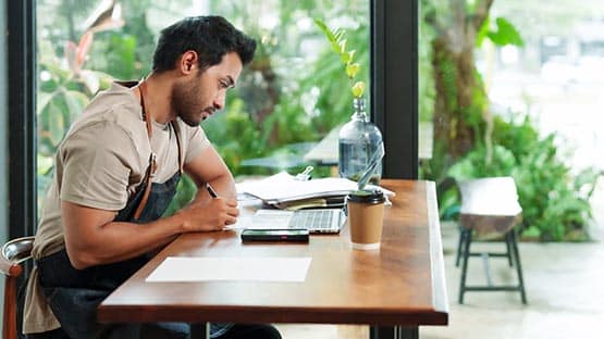 small business contract review AI