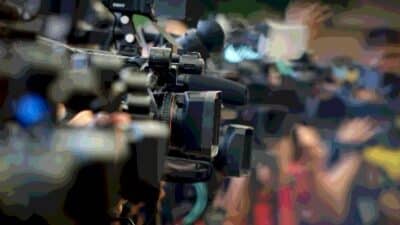 sports media news conference