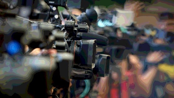 sports media news conference