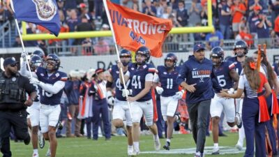 uva football uva strong entrance