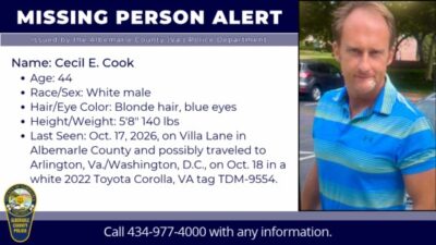 cecil e. cook albemarle county