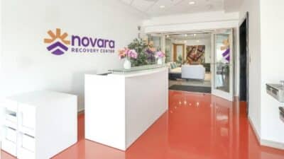 Admissions area at Novara Recovery Center in Fairfax, Virginia