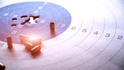 shooting range target bullet